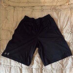 Under Armour youth Black Athletic Performance Shorts